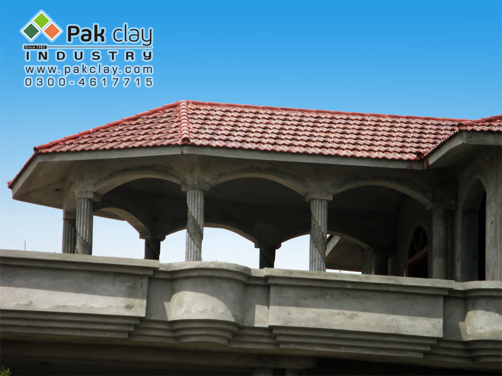 Brown Glazed French Roof Tile