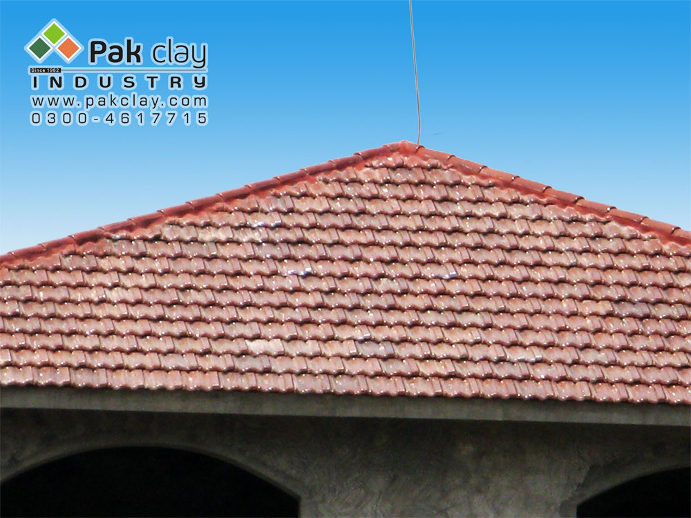 Brown Glazed French Roof Tile
