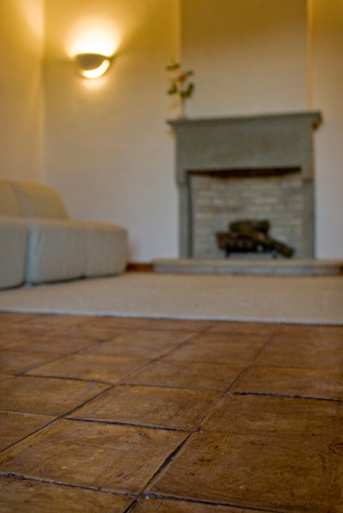 Square Clay Floor Tile 12x12x1"