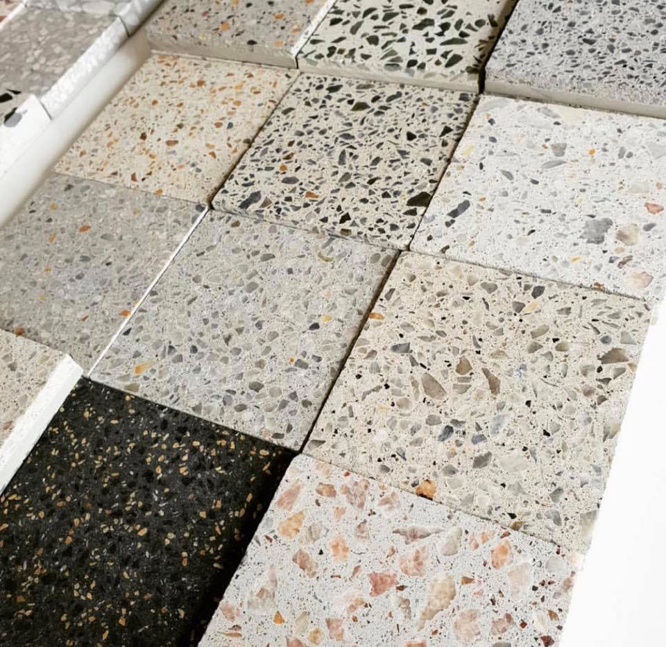 Terrazzo Square Floor Tiles
