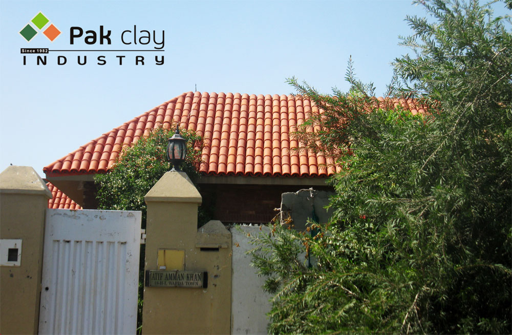 Barrel Mission Clay Roof Tiles 4"