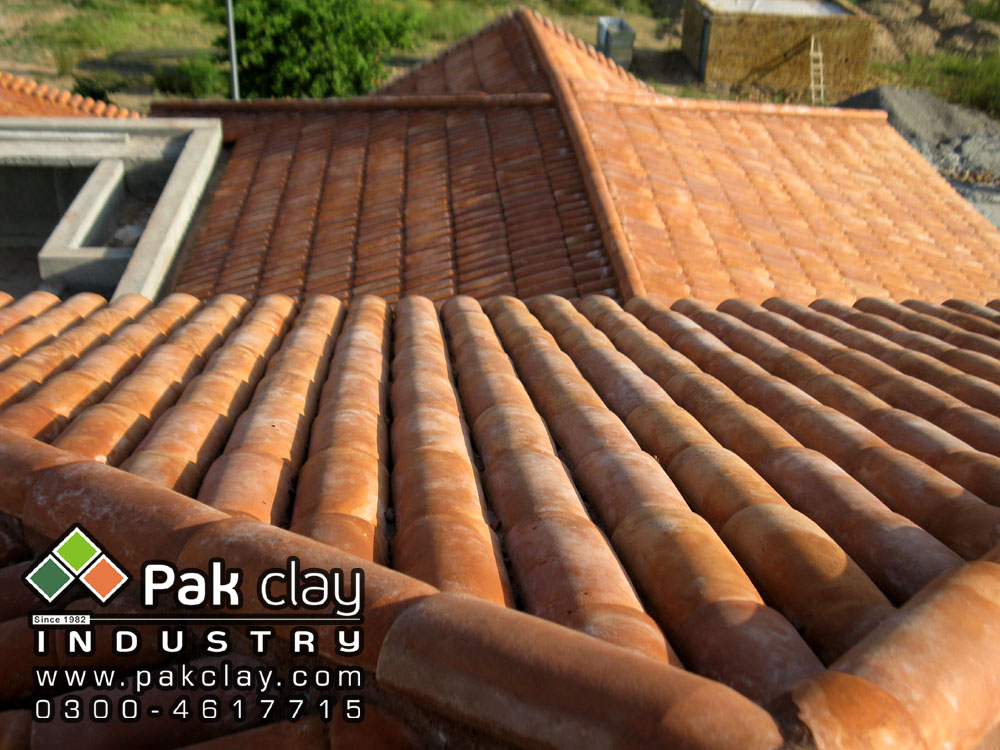 Barrel Murlee 9" Clay Roof Tiles