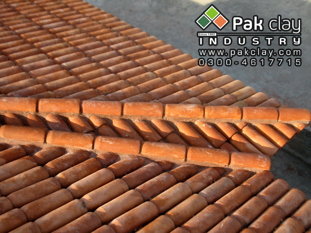 Barrel Murlee 9" Clay Roof Tiles