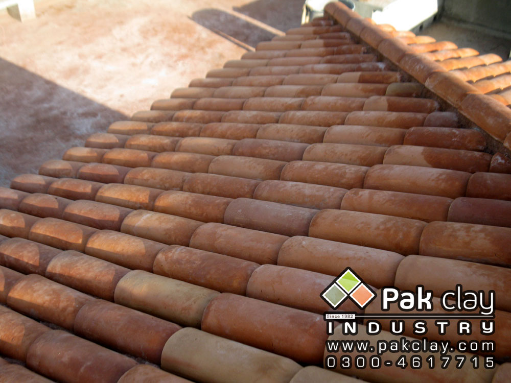 Barrel Murlee 9" Clay Roof Tiles