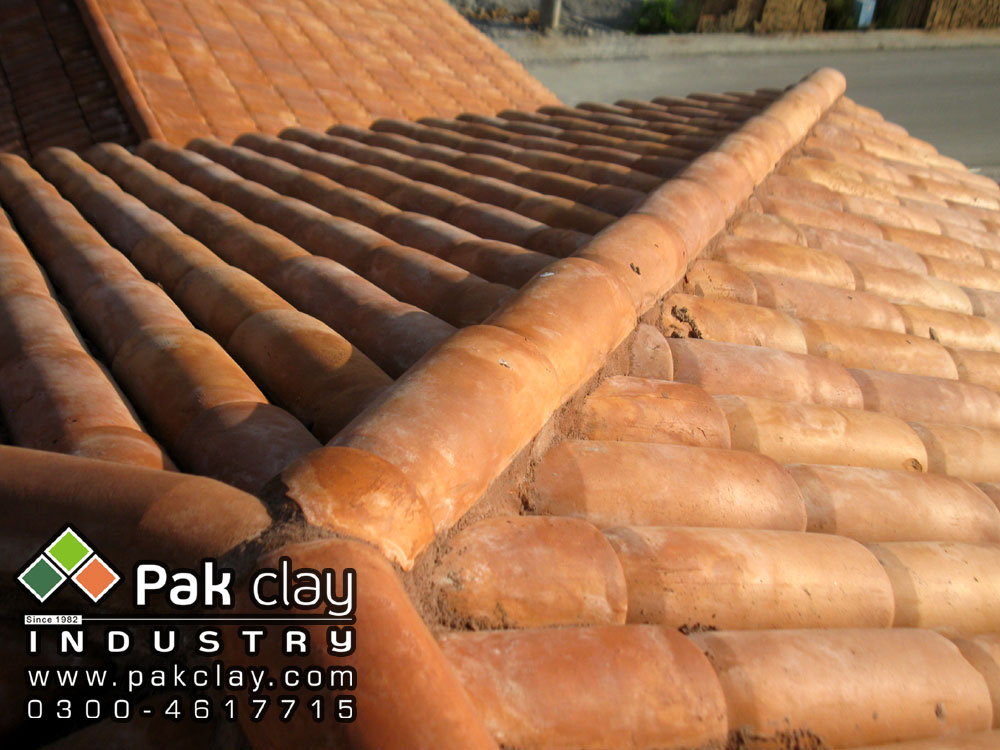 Barrel Murlee 9" Clay Roof Tiles