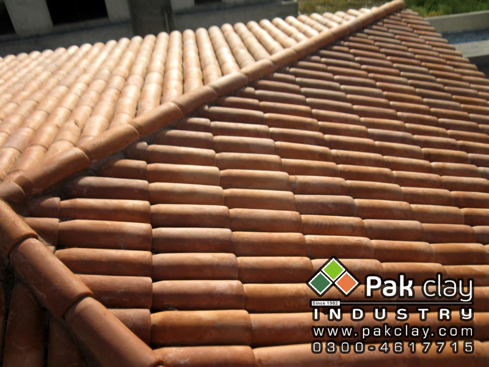 Barrel Murlee 9" Clay Roof Tiles