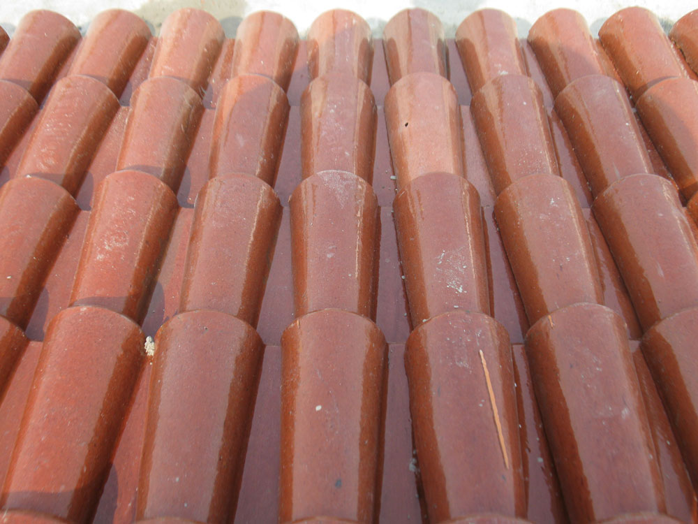 Spanish Glazed Roof Tile 11"