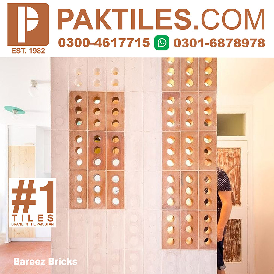 Hollow Bricks Wall Tiles Price in Pakistan