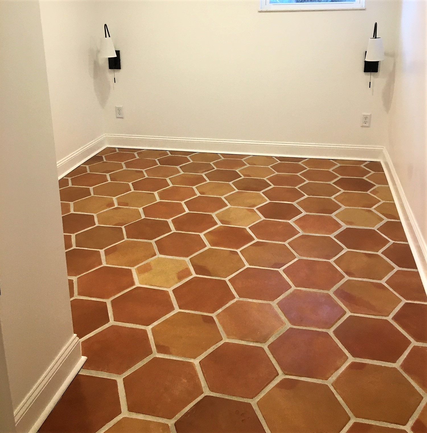 Spanish Handmade Hexagon Terracotta Floor Tile