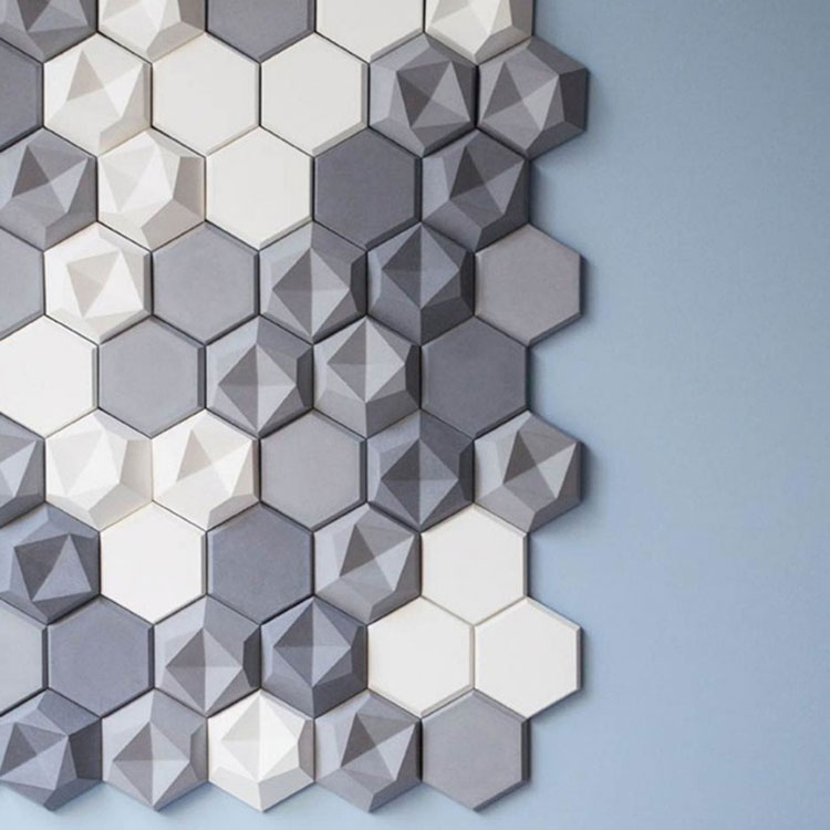 3D Hexagon Tiles