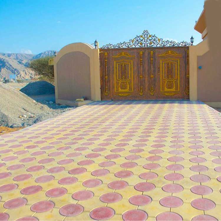 Circle & Cross Tuff Tiles